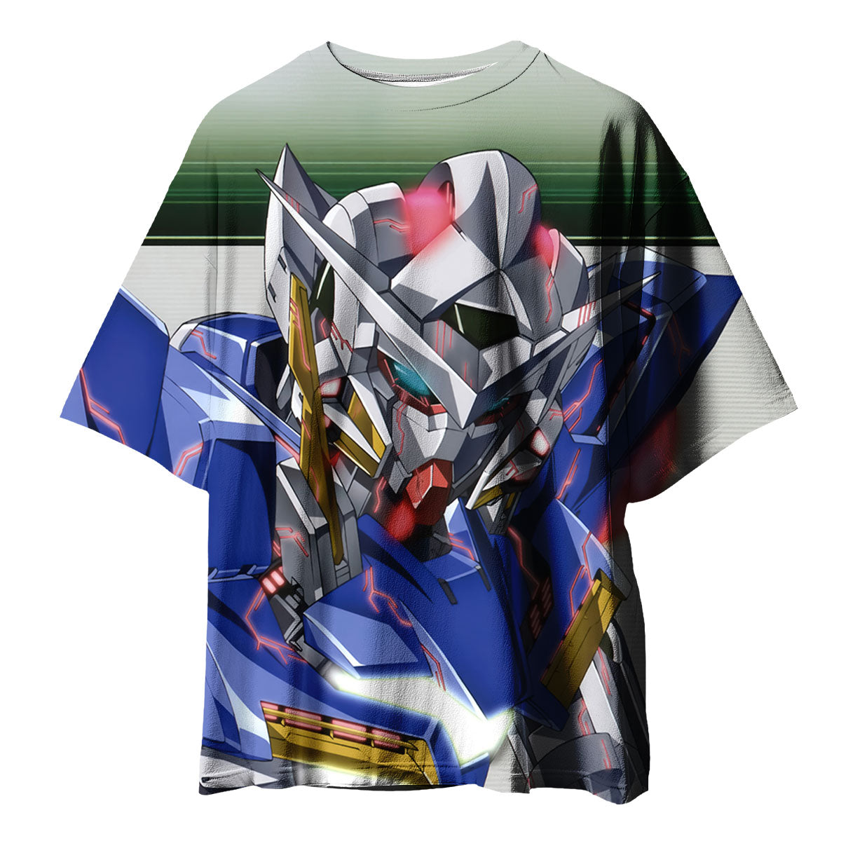 Mobile Suit Gundam 00 Seven Sword In Action Anime Apparel