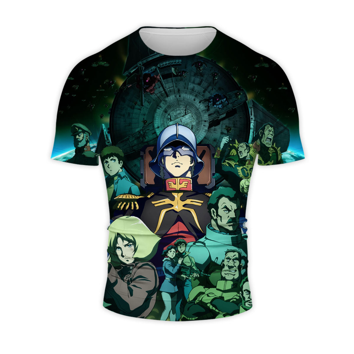 Mobile Suit Gundam Char Aznable Characters With Zeon Forces Anime Apparel