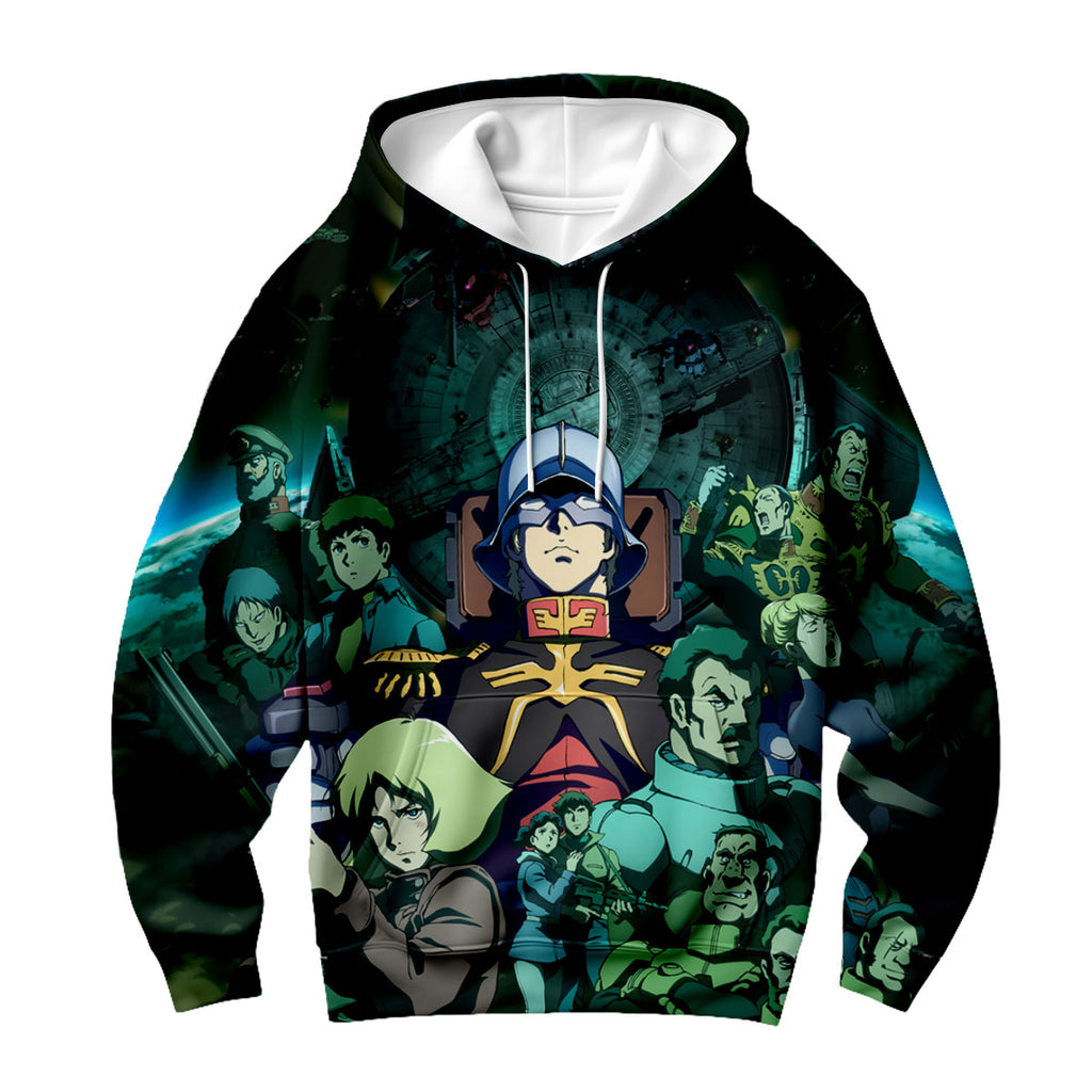Mobile Suit Gundam Char Aznable Characters With Zeon Forces Anime Apparel