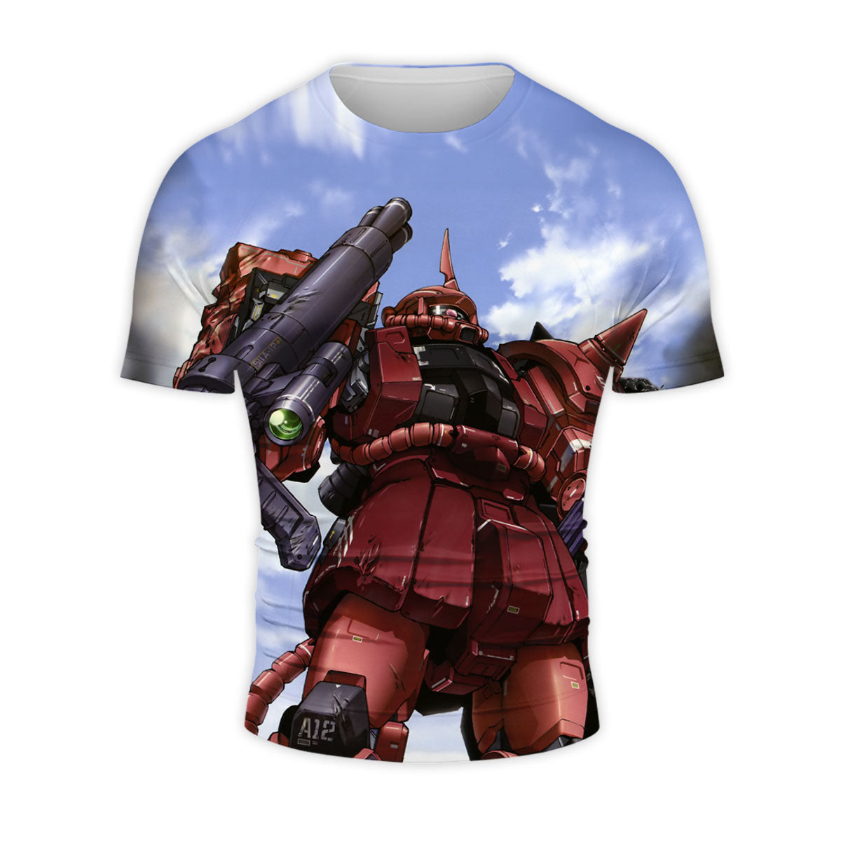 Mobile Suit Gundam Char Aznable Zaku Ii With Weapon Anime Apparel