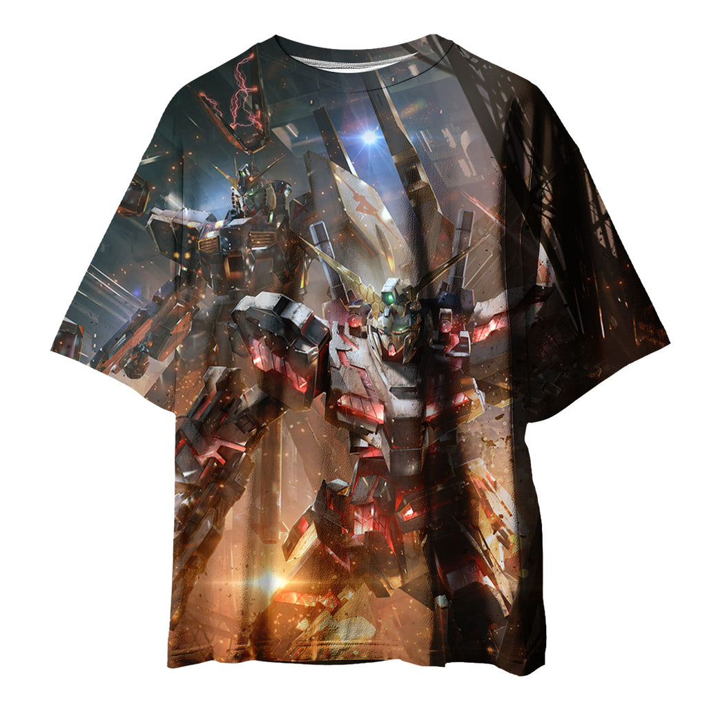 Mobile Suit Gundam Game Painting Anime Apparel