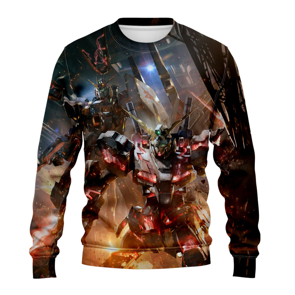 Mobile Suit Gundam Game Painting Anime Apparel