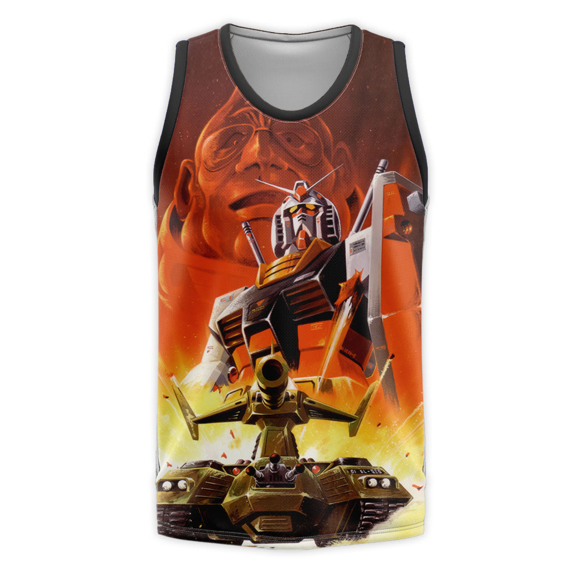 Mobile Suit Gundam Mobile Suit Gundam Guntank In Battle Anime Apparel