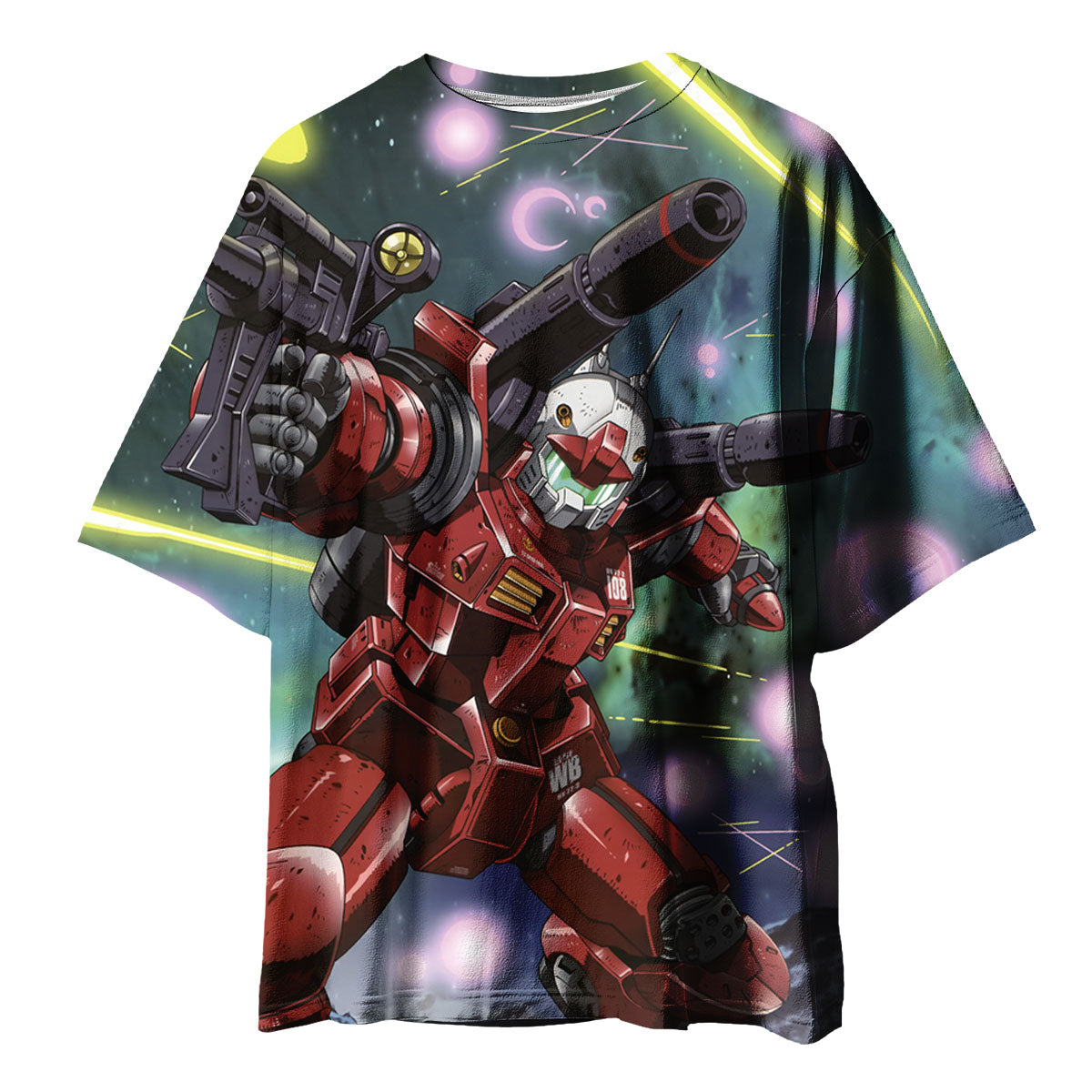 Mobile Suit Gundam Rx77 2 Gun Cannon Anime Apparel