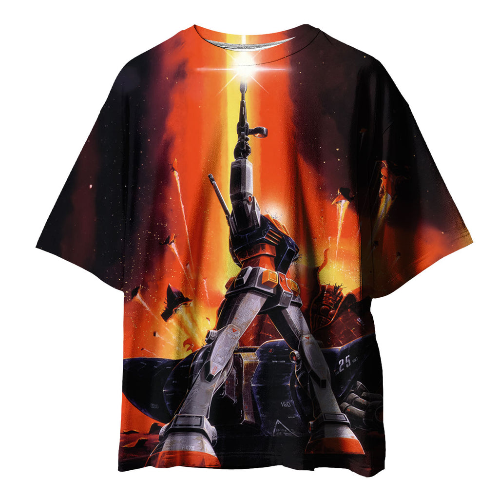 Mobile Suit Gundam Rx78 2 Classic Illustrations Anime Apparel