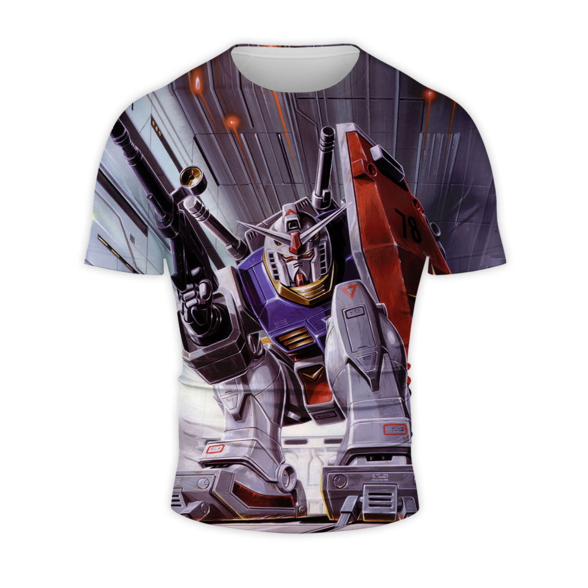 Mobile Suit Gundam Rx78 2 Dynamic Pose Anime Apparel