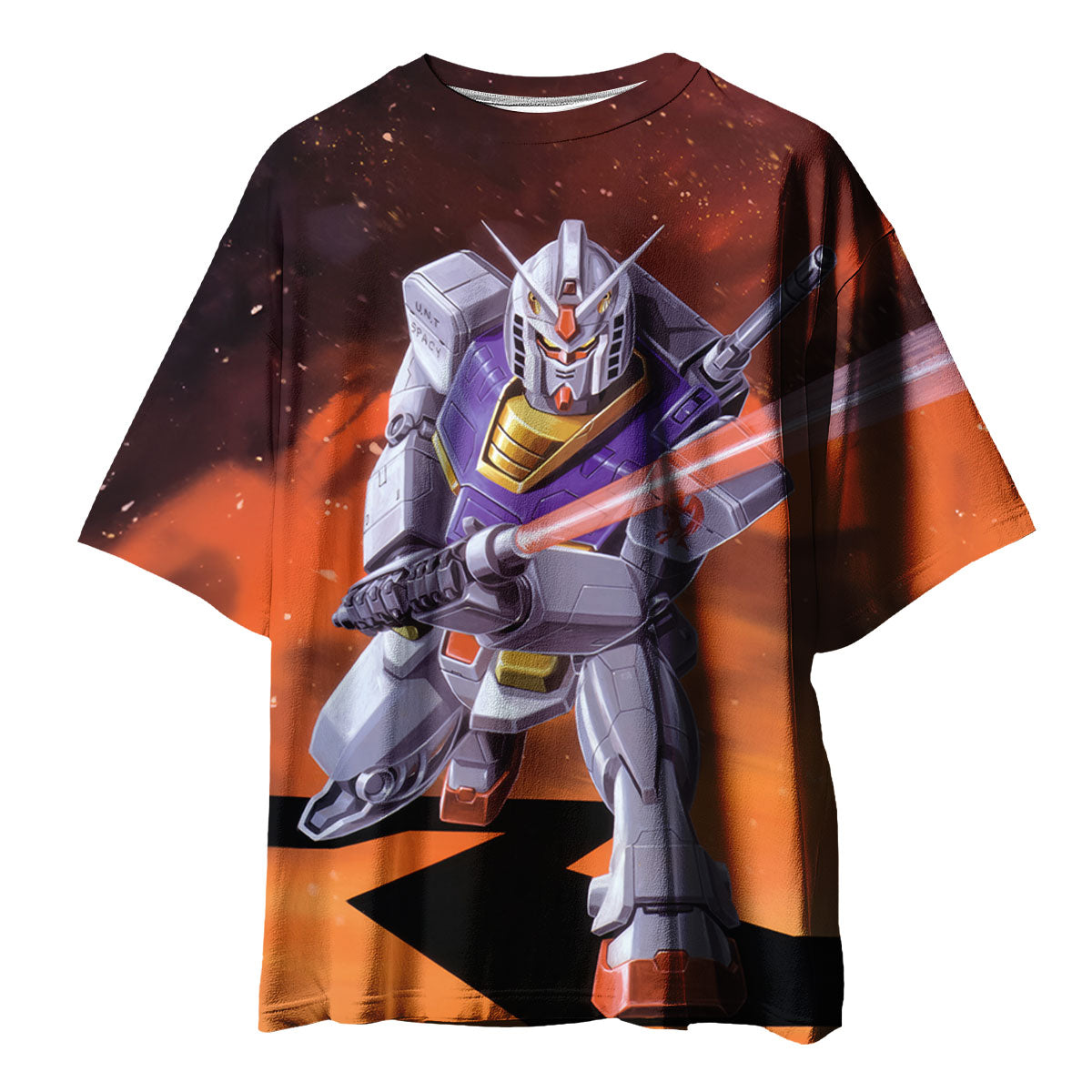 Mobile Suit Gundam Rx78 2 With Beam Saber Anime Apparel