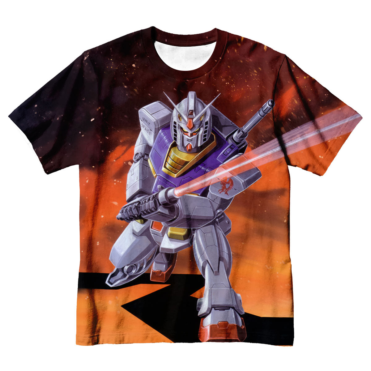 Mobile Suit Gundam Rx78 2 With Beam Saber Anime Apparel
