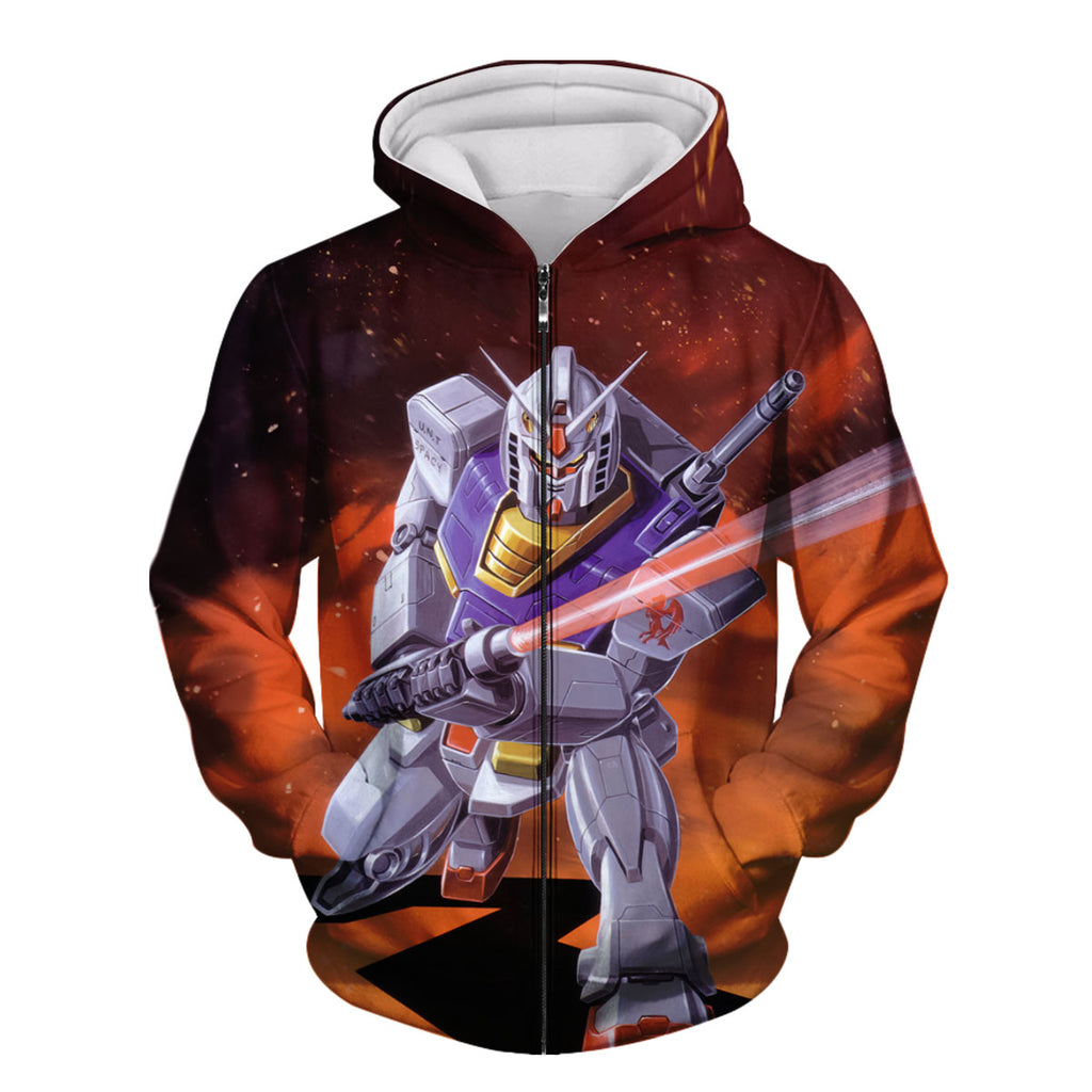 Mobile Suit Gundam Rx78 2 With Beam Saber Anime Apparel