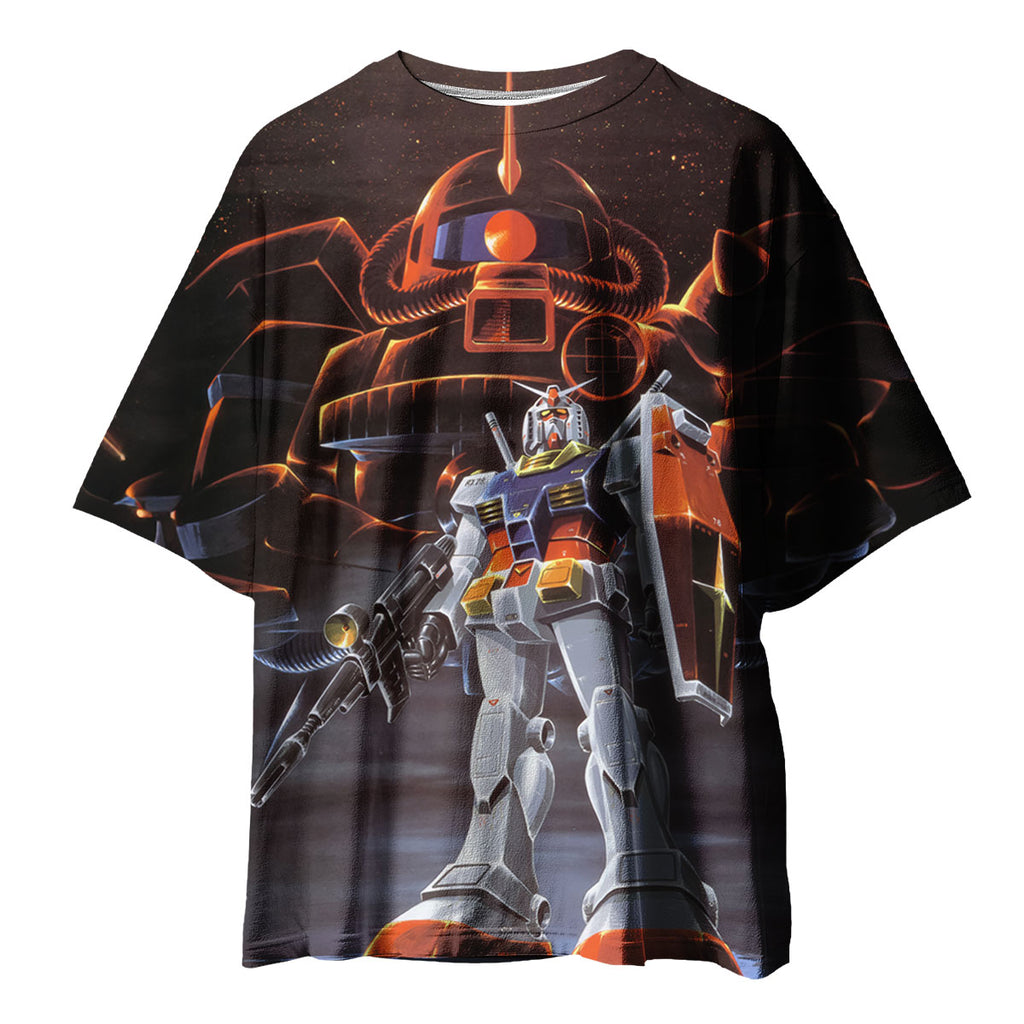 Mobile Suit Gundam Rx78 2 With Zaku Ii Anime Apparel