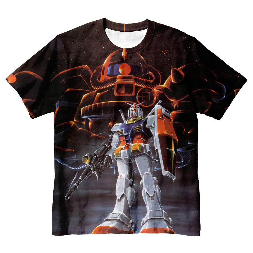 Mobile Suit Gundam Rx78 2 With Zaku Ii Anime Apparel