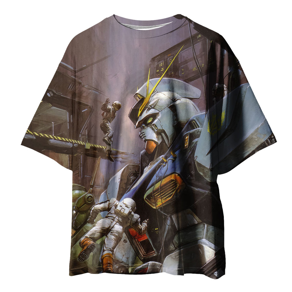 Mobile Suit Gundam Rx93 v Gundam Under Preparation Anime Apparel