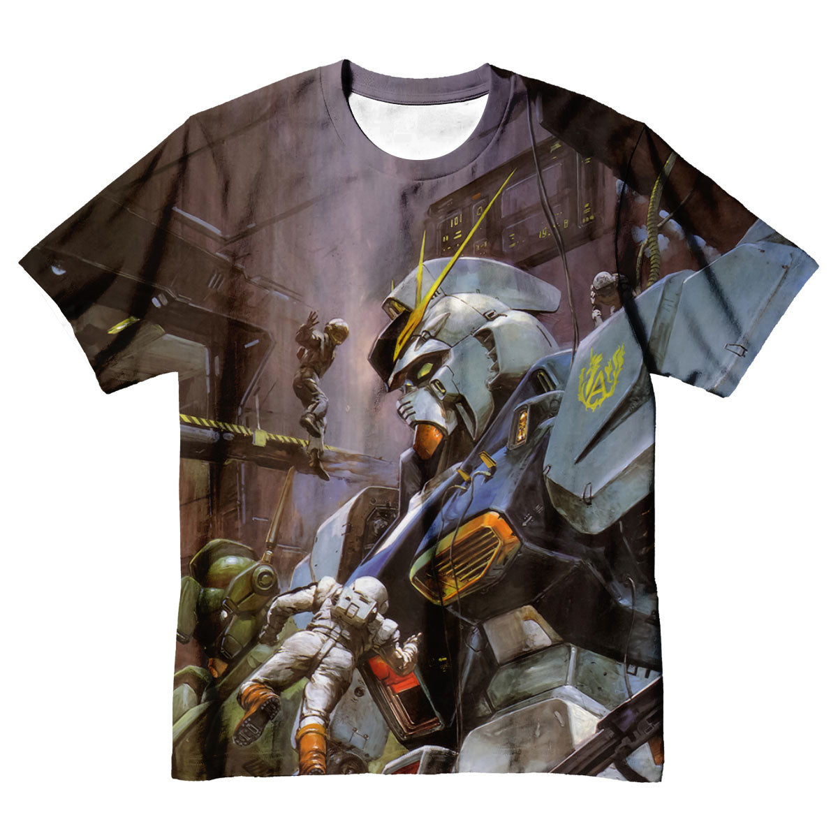 Mobile Suit Gundam Rx93 v Gundam Under Preparation Anime Apparel
