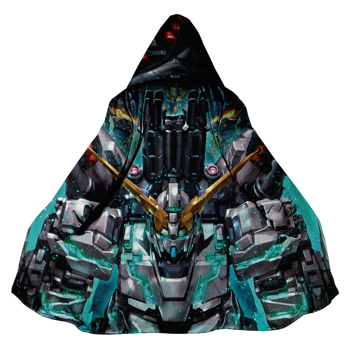 Mobile Suit Gundam Unicorn With Weaponry Anime Apparel