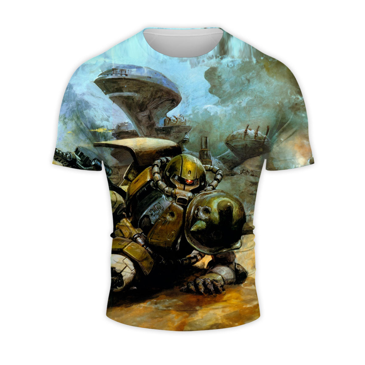 Mobile Suit Gundam War Illustrations.Png Anime Apparel