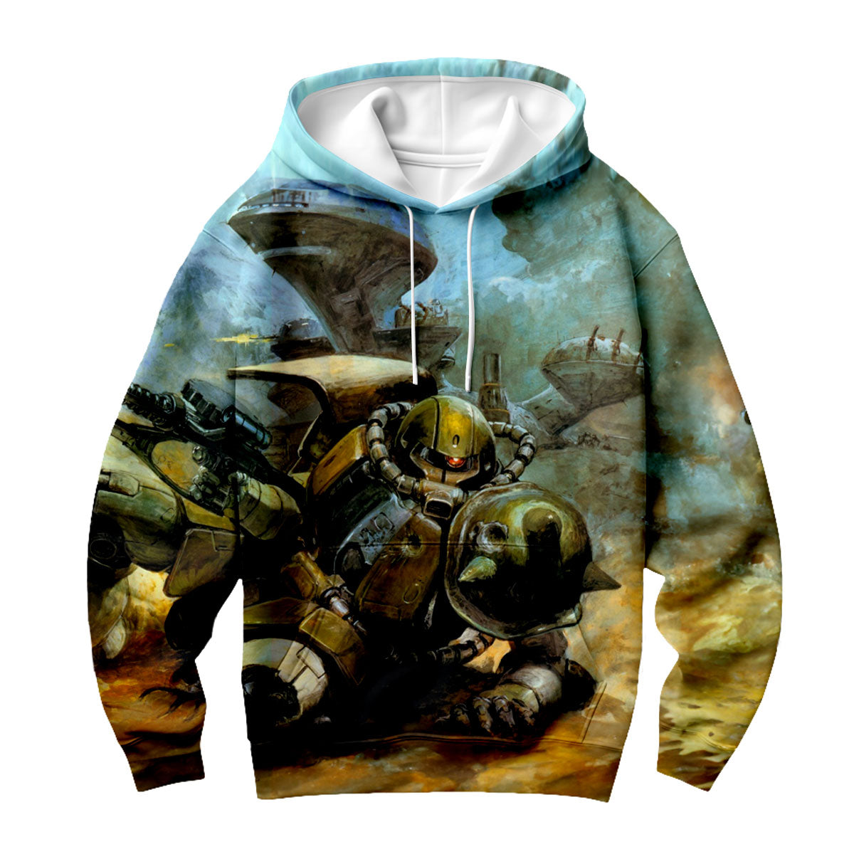 Mobile Suit Gundam War Illustrations.Png Anime Apparel