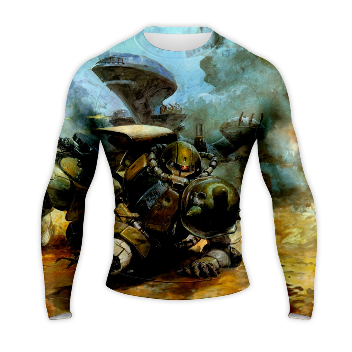 Mobile Suit Gundam War Illustrations.Png Anime Apparel