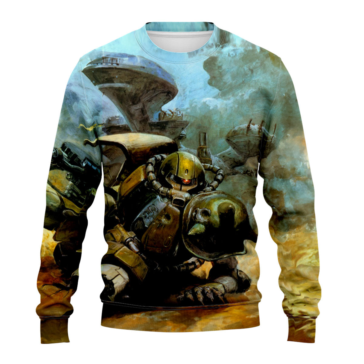 Mobile Suit Gundam War Illustrations.Png Anime Apparel