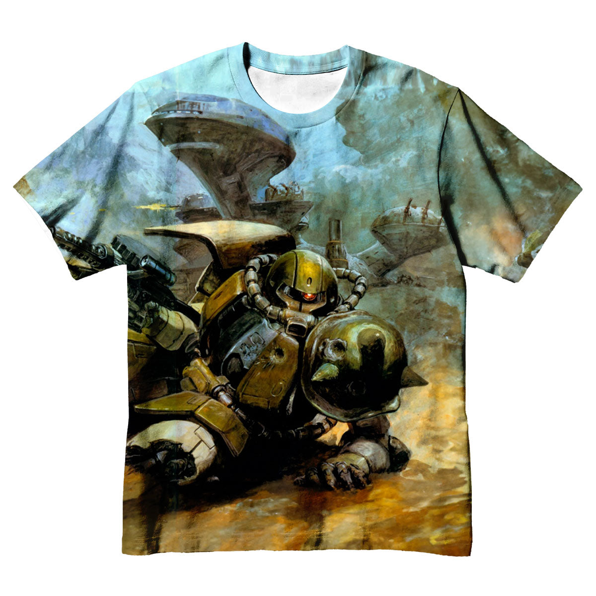Mobile Suit Gundam War Illustrations.Png Anime Apparel
