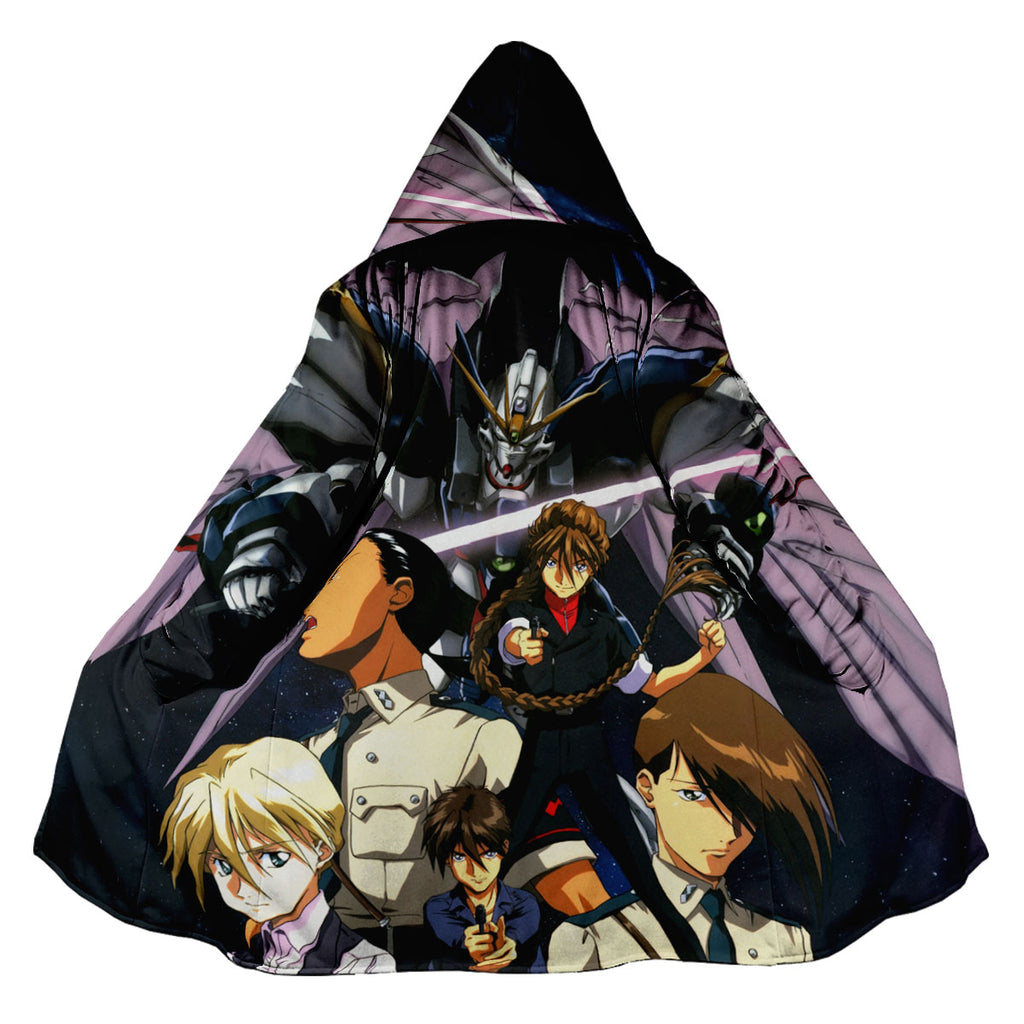 Mobile Suit Gundam Wing Characters With Mecha Anime Apparel