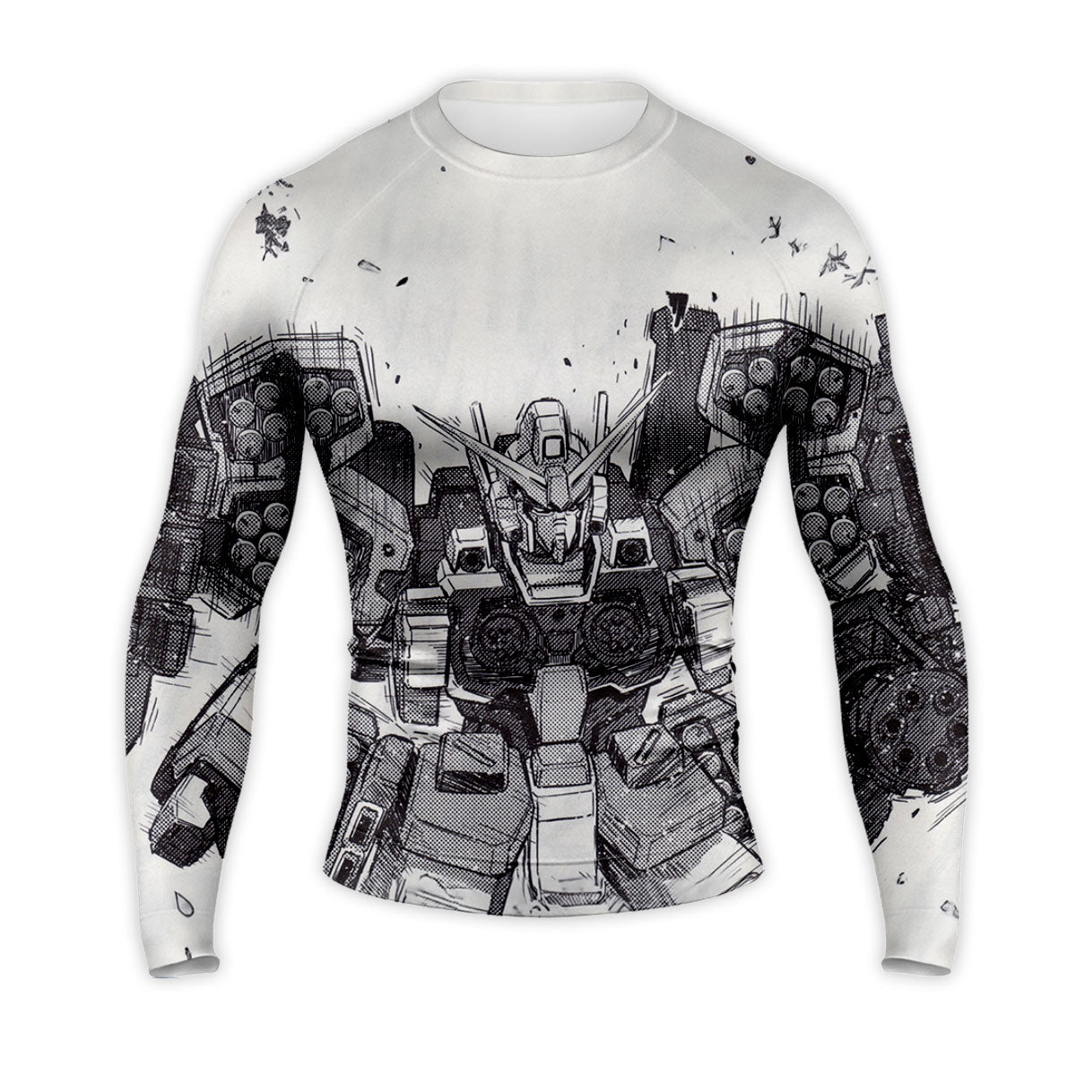 Mobile Suit Gundam Wing Heavy Gunner.Png Anime Apparel