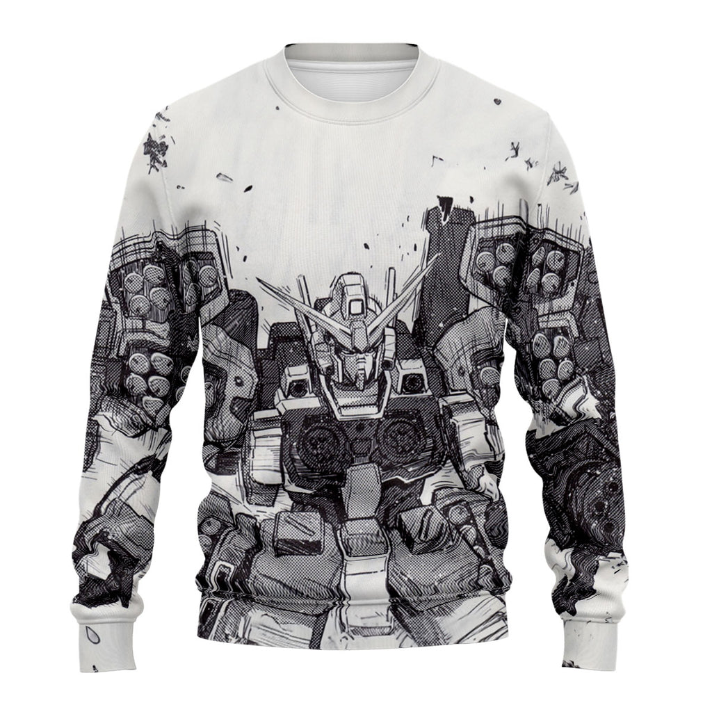 Mobile Suit Gundam Wing Heavy Gunner.Png Anime Apparel
