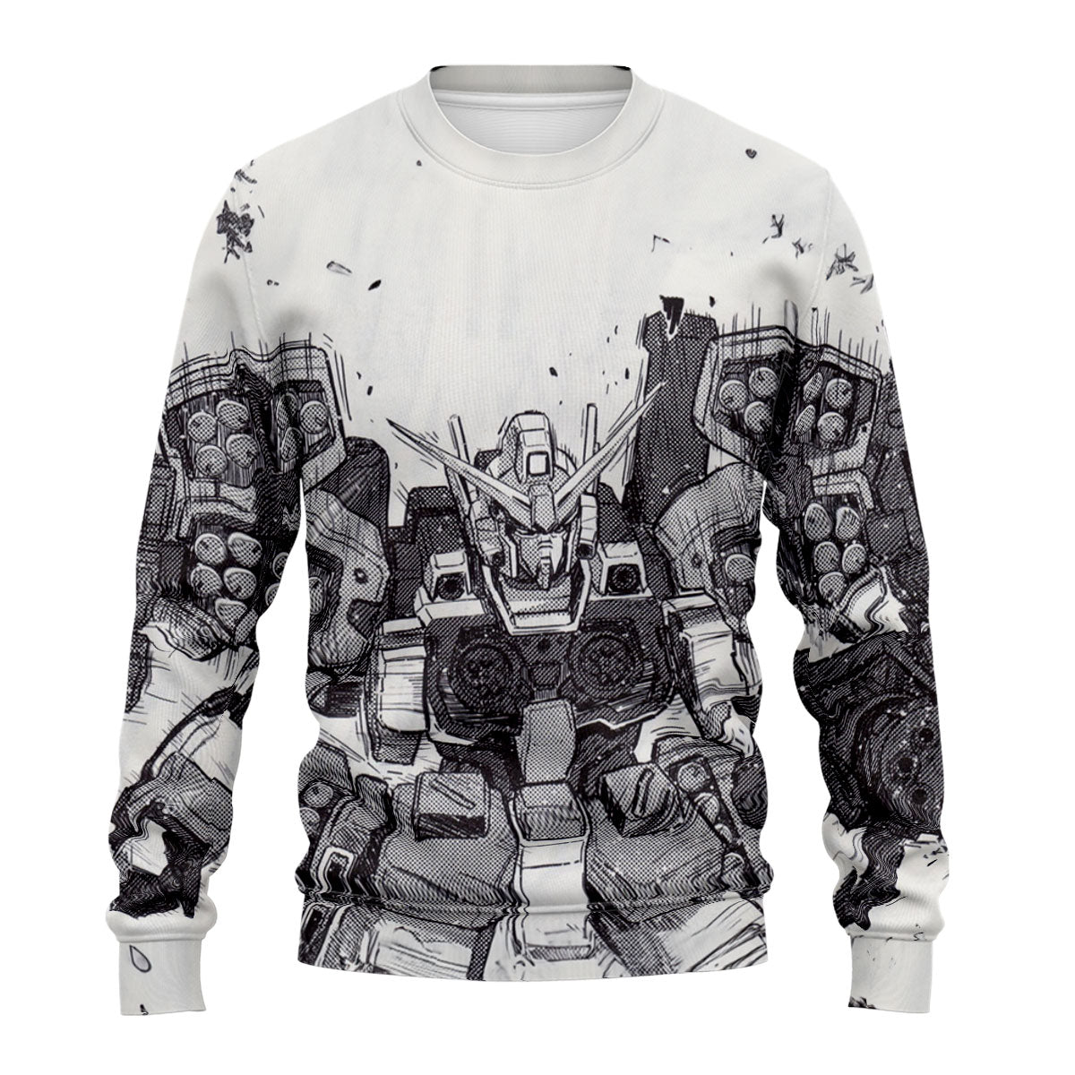 Mobile Suit Gundam Wing Heavy Gunner.Png Anime Apparel