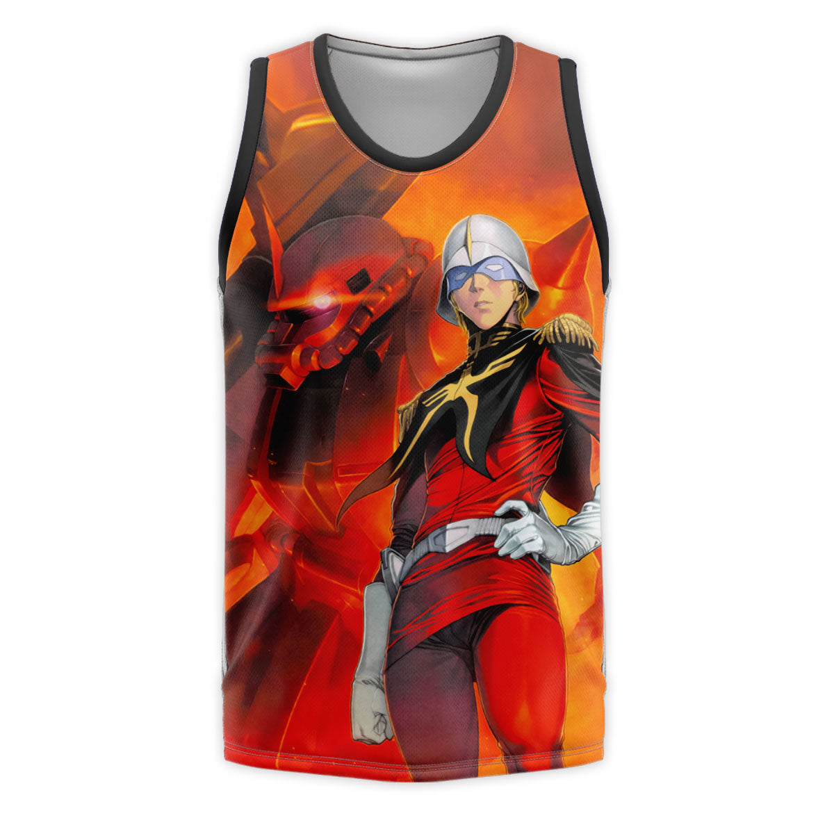 Mobile Suit Gundam Zaku Ii Char Aznable Anime Apparel