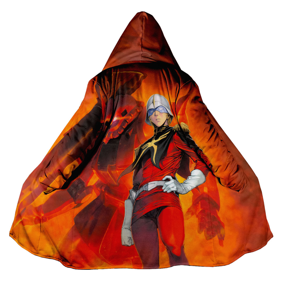 Mobile Suit Gundam Zaku Ii Char Aznable Anime Apparel