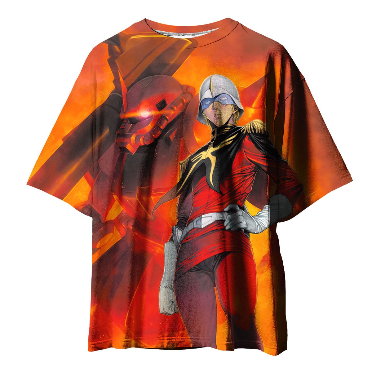 Mobile Suit Gundam Zaku Ii Char Aznable Anime Apparel