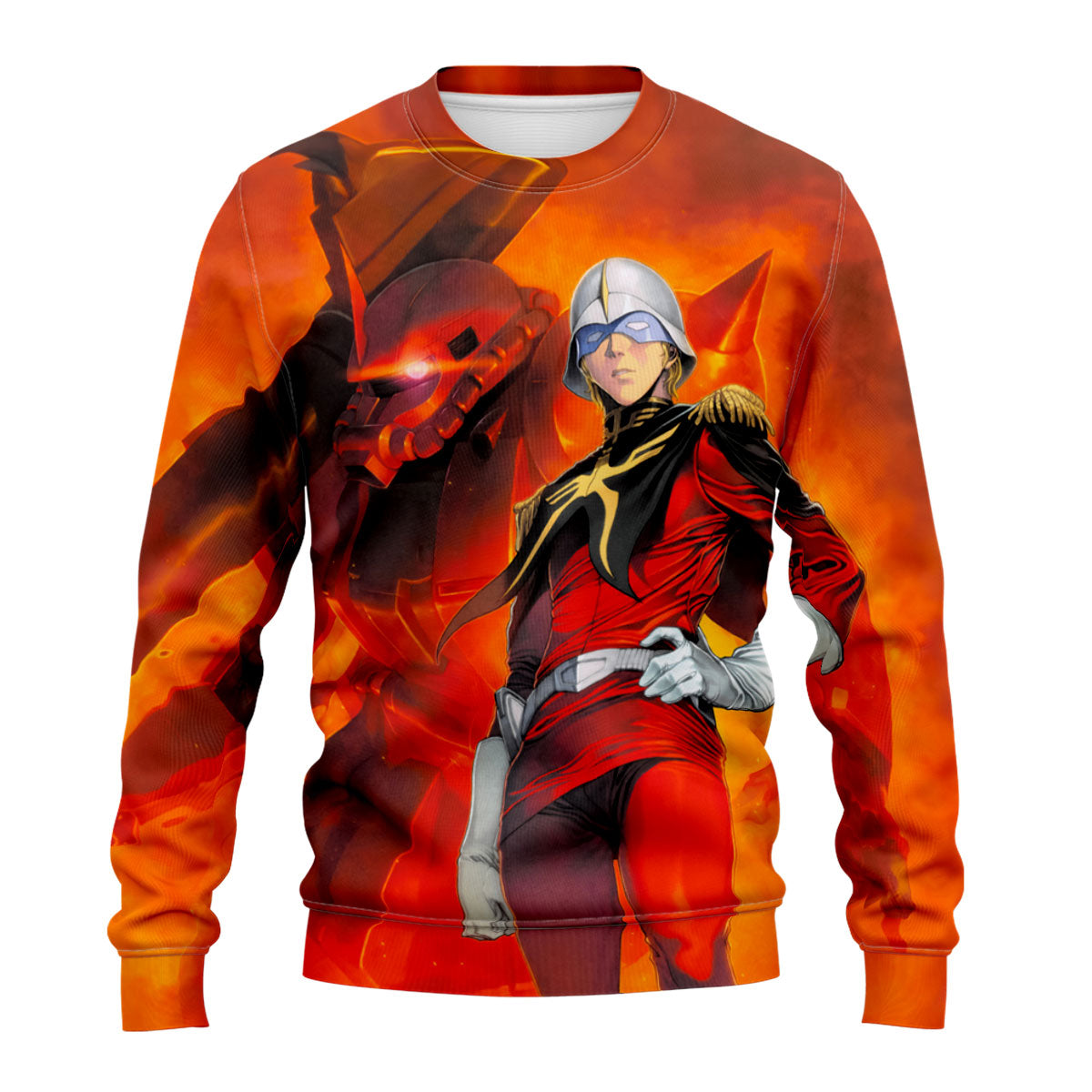Mobile Suit Gundam Zaku Ii Char Aznable Anime Apparel