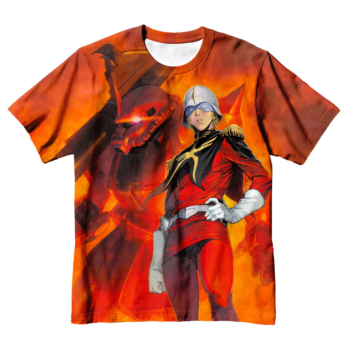 Mobile Suit Gundam Zaku Ii Char Aznable Anime Apparel