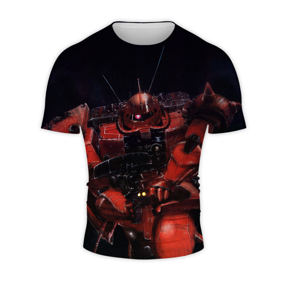Mobile Suit Gundam Zaku Ii Heavy Fire Anime Apparel