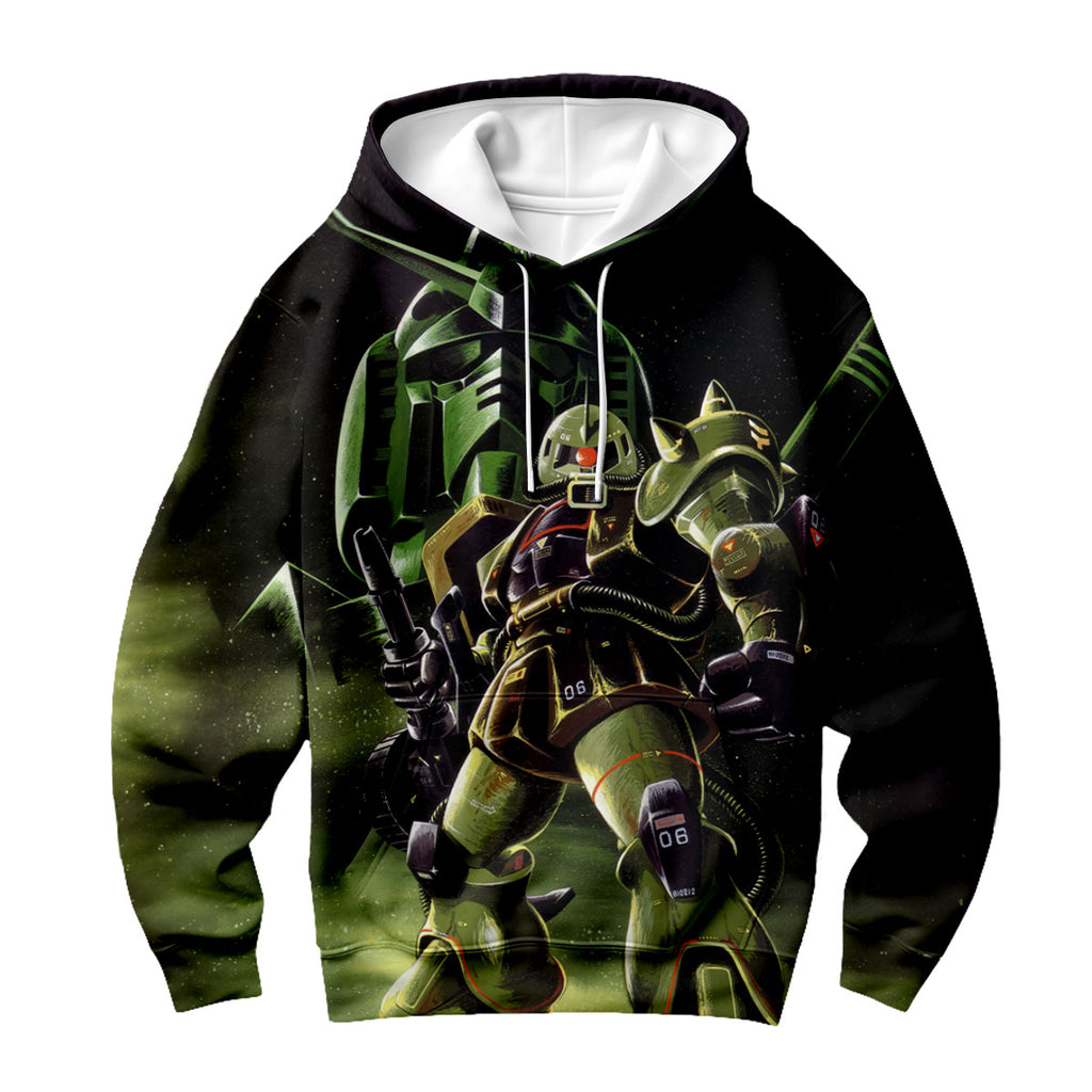 Mobile Suit Gundam Zaku Illustration Anime Apparel