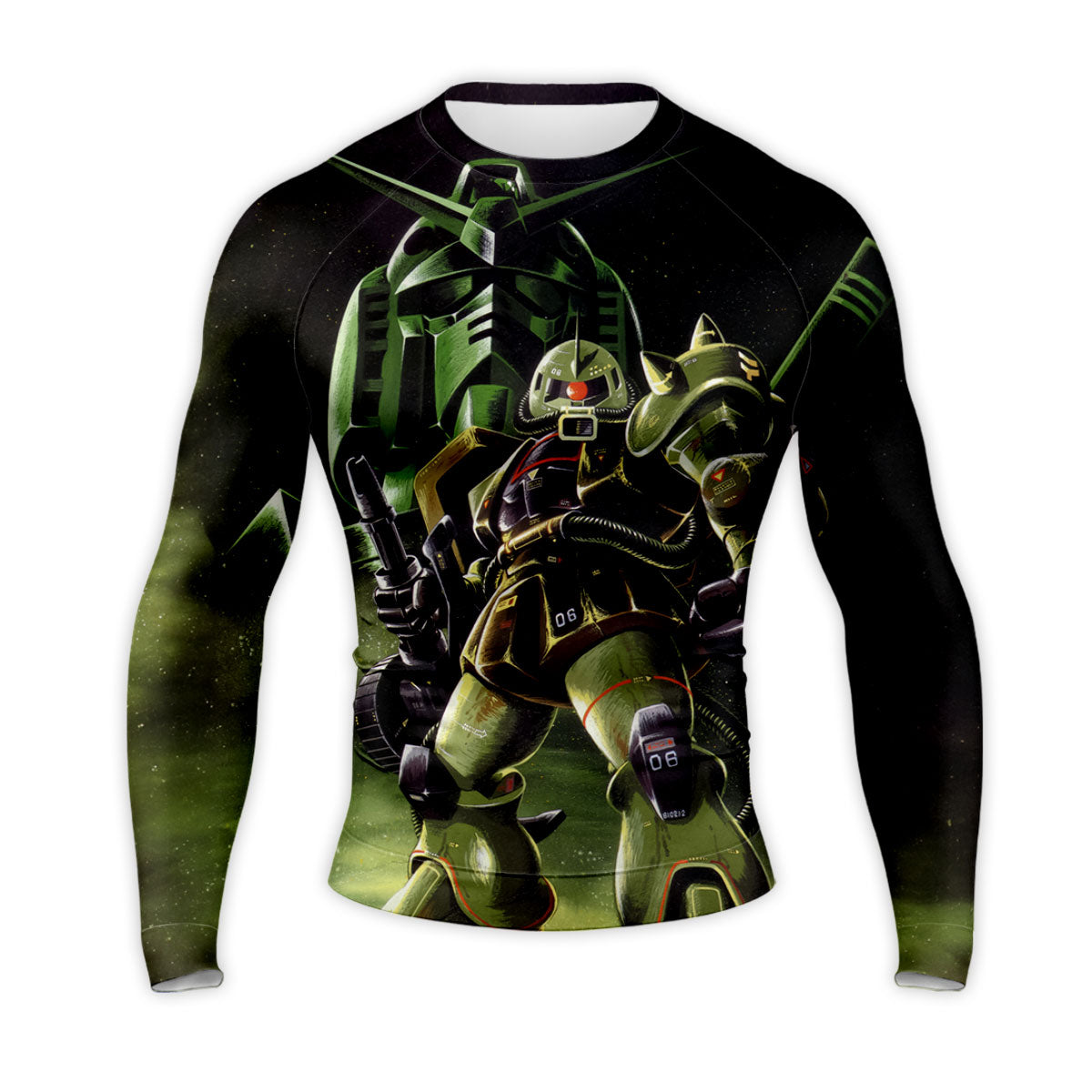 Mobile Suit Gundam Zaku Illustration Anime Apparel