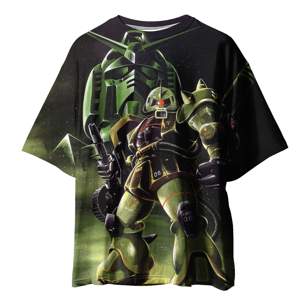 Mobile Suit Gundam Zaku Illustration Anime Apparel