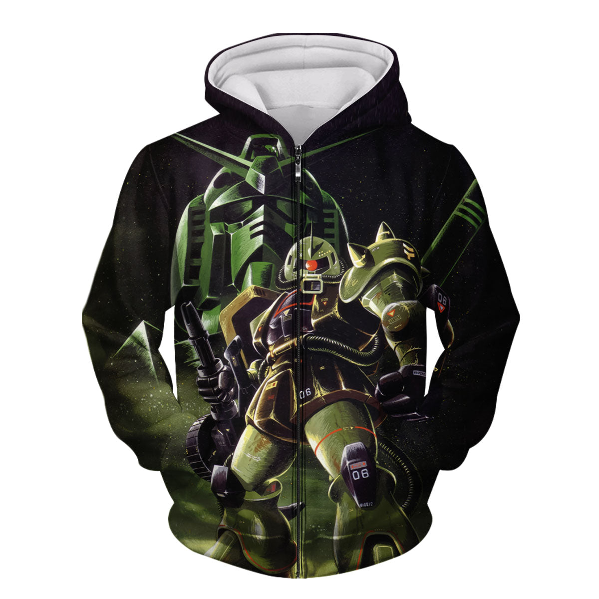 Mobile Suit Gundam Zaku Illustration Anime Apparel