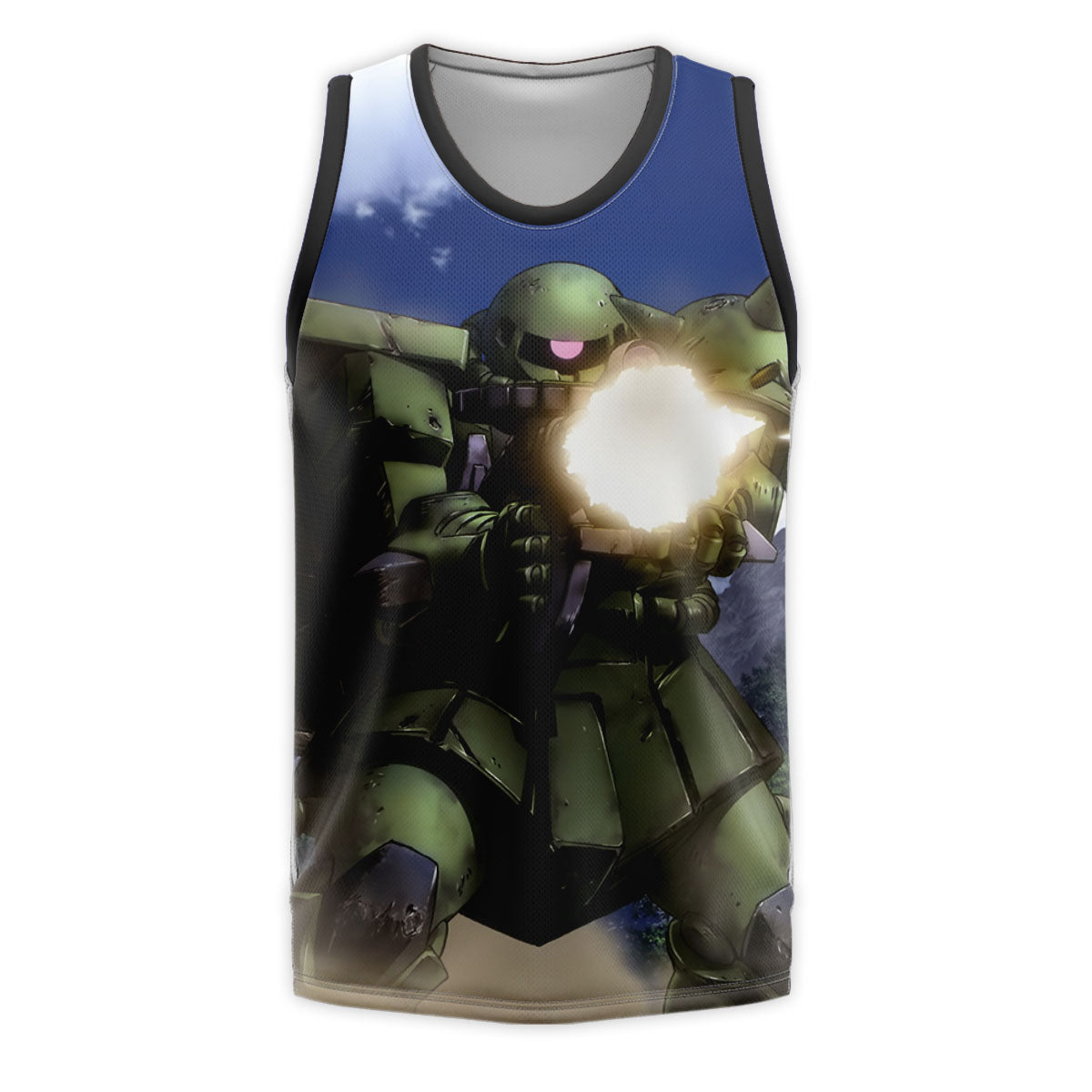 Mobile Suit Gundam Zaku Shooting Anime Apparel