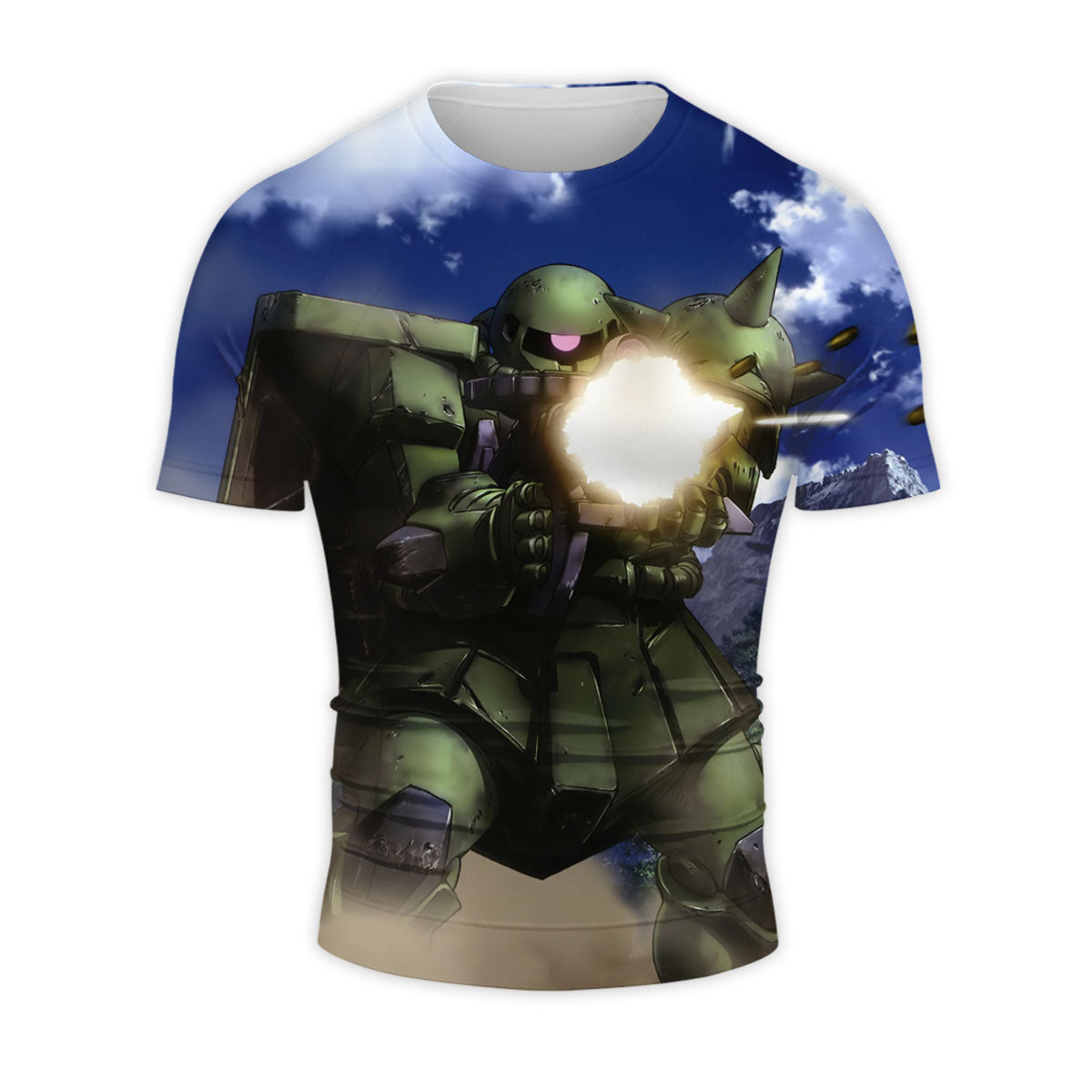 Mobile Suit Gundam Zaku Shooting Anime Apparel