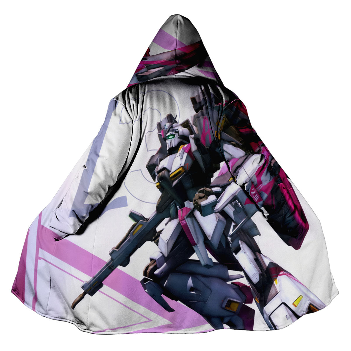 Mobile Suit Gundam Zeta Gundam With Sleek Design Anime Apparel