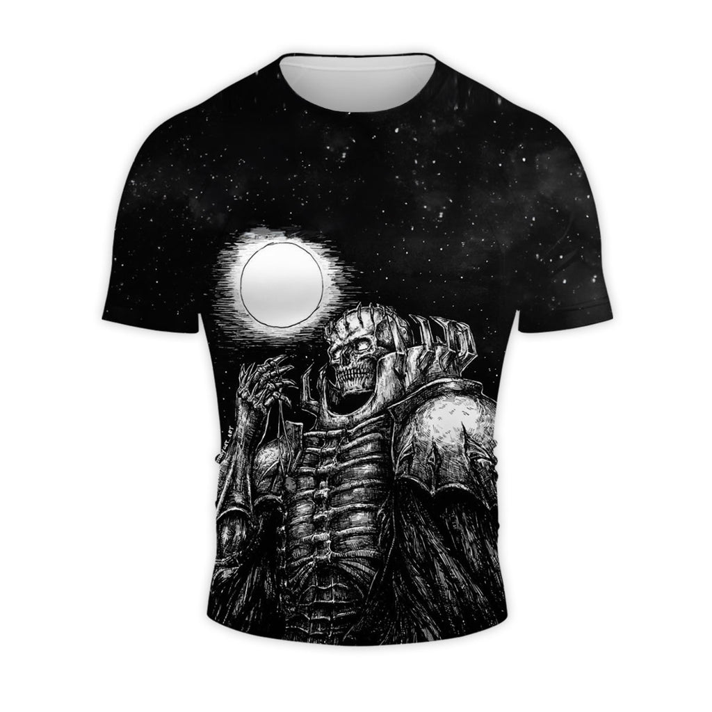 Moonlit Berserker Skeleton Knight Anime Apparel
