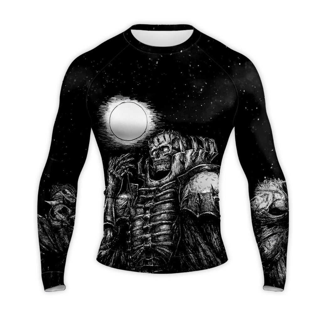 Moonlit Berserker Skeleton Knight Anime Apparel