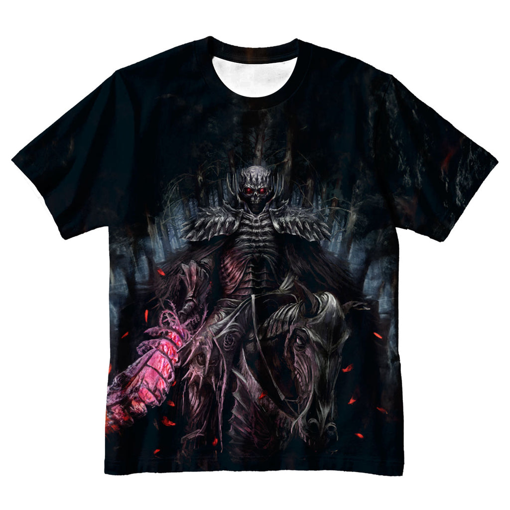 Mounted Berserker Skeleton Knight Warrior Anime Apparel