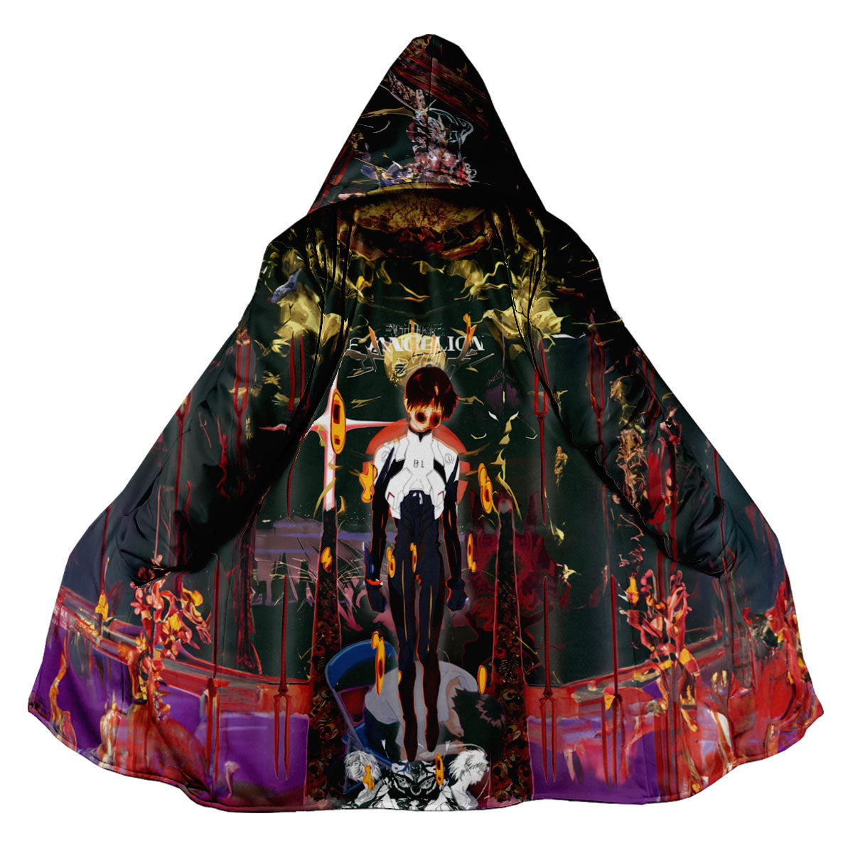 Neongenesis Shinjiikari Abstract Scene Standing Anime Apparel