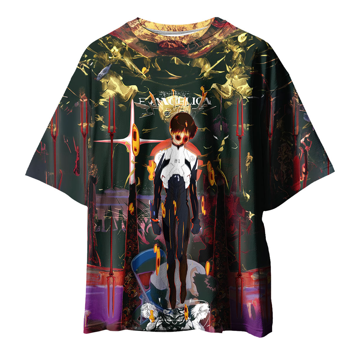 Neongenesis Shinjiikari Abstract Scene Standing Anime Apparel