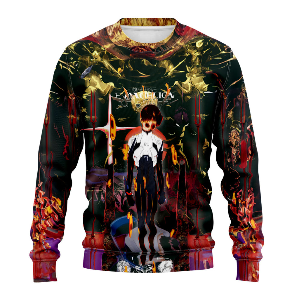 Neongenesis Shinjiikari Abstract Scene Standing Anime Apparel