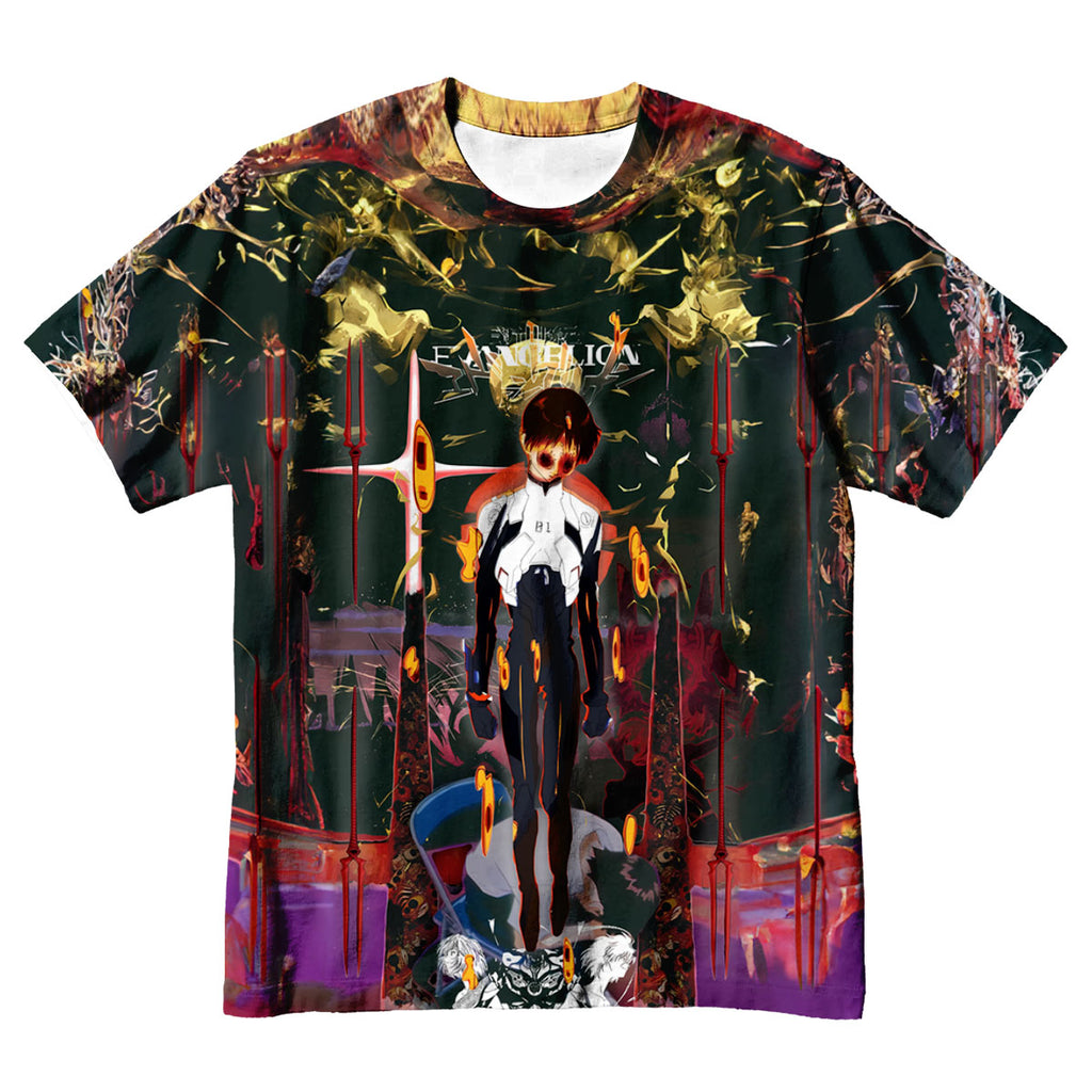 Neongenesis Shinjiikari Abstract Scene Standing Anime Apparel