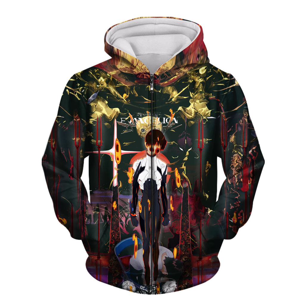 Neongenesis Shinjiikari Abstract Scene Standing Anime Apparel
