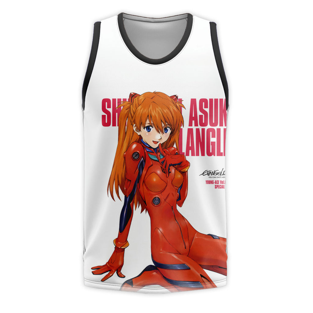 Neongenesisevangelion Asukalangley Battlesuitkneelingdamage Anime Apparel