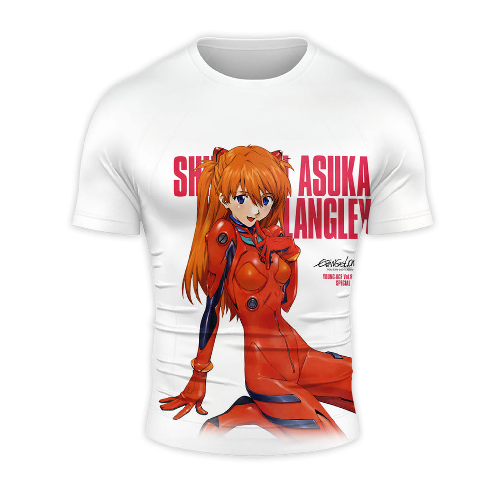 Neongenesisevangelion Asukalangley Battlesuitkneelingdamage Anime Apparel